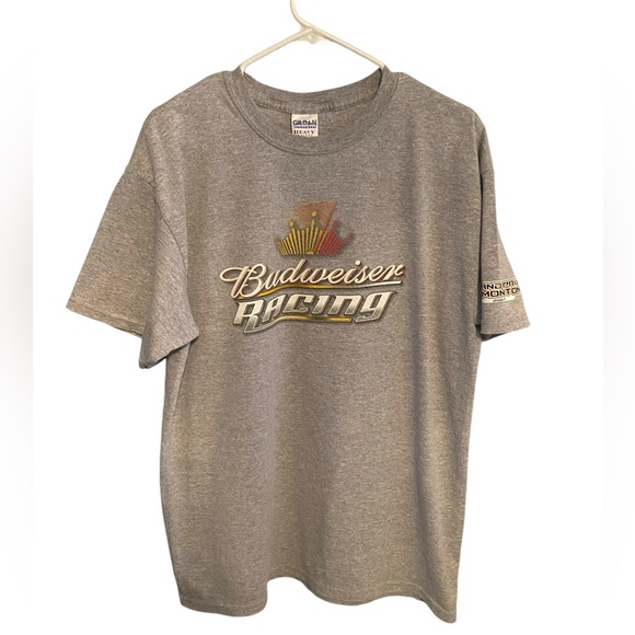 Budweiser Racing TShirt L - Picture 2 of 9